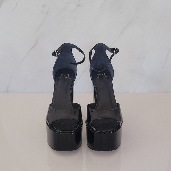 Marc Fisher Anklestrap Open toe block heel platform sandals Size 6.5 - Picture 6 of 11